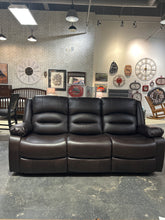 Load image into Gallery viewer, Chocolate Martini Fabric Power Recliner Sofa