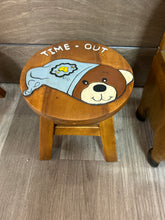 Load image into Gallery viewer, Baby Zoofari Bear Step Stool – Kids Bathroom & Reading Stool