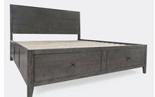 Load image into Gallery viewer, Max Stone Platform Storage Bed available in King and Queen