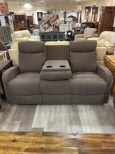 Load image into Gallery viewer, Galena Sofa Recliner with drink console