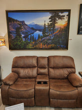 Load image into Gallery viewer, Austin Copper Patina Loveseat Glider Recliner