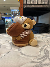 Load image into Gallery viewer, Baby Zoofari Hug Buddy Bear – Stuffed Animal & Cozy Blanket Combo