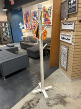 Load image into Gallery viewer, Weathered White Hall Tree