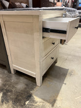 Load image into Gallery viewer, Max Ivory USB Power Nightstand | 3-Drawer Bedroom Storage with Charging | Amazing Indoors