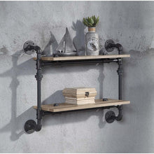 Load image into Gallery viewer, Bellamy Collection shelves wood and iron