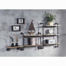 Load image into Gallery viewer, Bellamy Collection shelves wood and iron