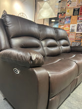 Load image into Gallery viewer, Chocolate Martini Fabric Power Recliner Sofa