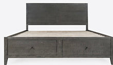 Load image into Gallery viewer, Max Stone Platform Storage Bed available in King and Queen