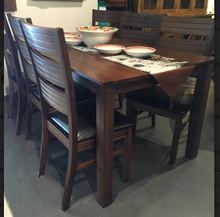 Load image into Gallery viewer, Bandon Table and 6 chairs in Harvest Brown