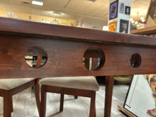 Load image into Gallery viewer, Liana Solid wood table and 4 upholstered chair set