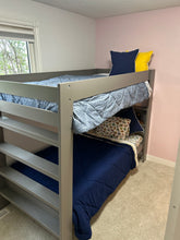 Load image into Gallery viewer, Twin over Twin Bunkbed Solid Wood