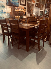 Load image into Gallery viewer, Bandon Table and 6 chairs in Harvest Brown