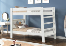 Load image into Gallery viewer, Twin over Twin Bunkbed Solid Wood