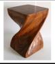 Load image into Gallery viewer, Jasper Solid Wood Accent Table – Handcrafted 24 & 30 Inch | Amazing Indoors
