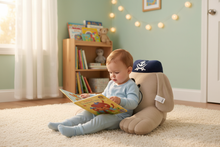 Load image into Gallery viewer, Child reading with Baby Zoofari Reading Buddy Dog