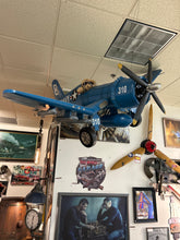 Load image into Gallery viewer, 1944 Corsair in 1/6 th scale bear not included no hanging equipment is provided