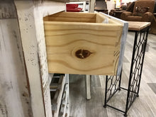 Load image into Gallery viewer, Tierra White Wine Stand Solid Wood