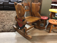 Load image into Gallery viewer, Heartlove Bear Child Rocking Chair