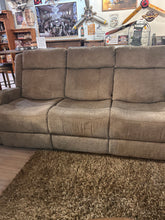 Load image into Gallery viewer, Mesilla Matcha Power Sofa | Centre Console | Pocket Coil & Drop-In Coil Seating
