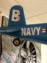 Load image into Gallery viewer, 1944 Corsair in 1/6 th scale bear not included no hanging equipment is provided