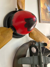 Load image into Gallery viewer, Big Red Tri Propeller with Red and black Nose Cone