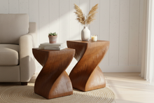 Load image into Gallery viewer, Jasper Solid Wood Tables – Country Chic Vignette