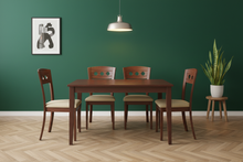 Load image into Gallery viewer, Liana Dining Set – Clean Forest Green Vignette