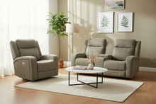 Load image into Gallery viewer, Mesilla Matcha Power Recliner Vignette