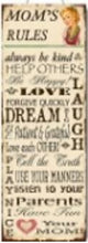 Load image into Gallery viewer, Mom's Rules – Funny Metal Wall Sign | Amazing Indoors