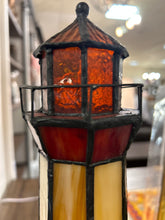 Load image into Gallery viewer, Lighthouse Tiffany Lamp
