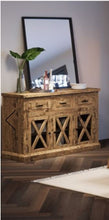 Load image into Gallery viewer, Brampton Country Rustic Pine Dining Table Set
