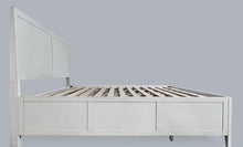 Load image into Gallery viewer, Max Ivory Panel headboard in king and queen with a storage footboard
