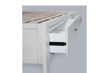 Load image into Gallery viewer, Max Ivory Panel headboard in king and queen with a storage footboard
