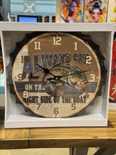 Load image into Gallery viewer, Always Cast Bottle Cap Clock
