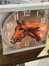 Load image into Gallery viewer, Horse Clock
