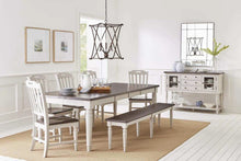 Load image into Gallery viewer, Maple Park Extension Table Solid wood Table and chairs/bench
