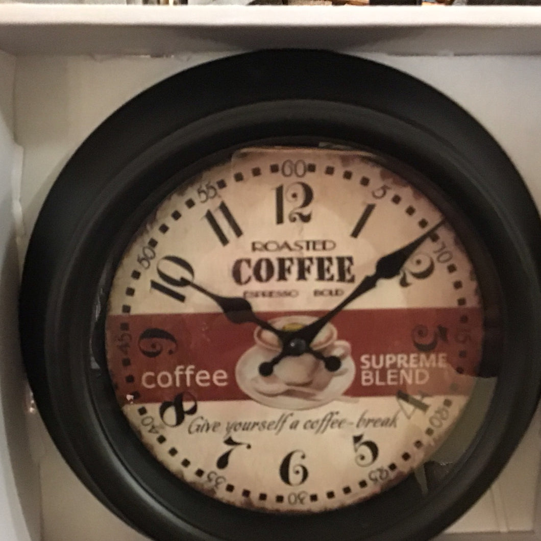 Bean Time Battery Operated Clock