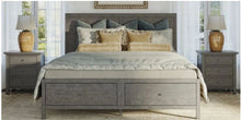 Load image into Gallery viewer, Max Stone Bed Frame with Storage
