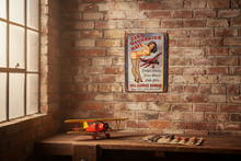 Load image into Gallery viewer, Aero Mechanics Mate – Vintage Metal Wall Sign
