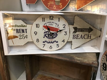 Load image into Gallery viewer, To the Beach clock
