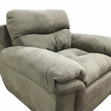 Load image into Gallery viewer, Loden Overstuffed Polyester Chair | Deep Seat Accent Chair | Warm Green Living Room
