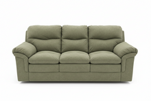 Load image into Gallery viewer, Loden Overstuffed Polyester Sofa | Deep Seat Nap Sofa | Warm Green Living Room Couch

